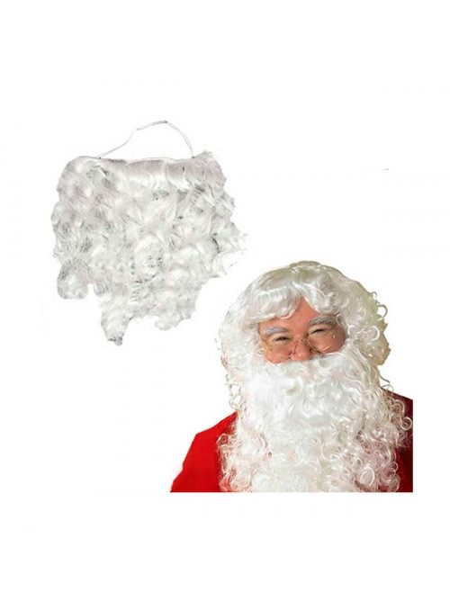 Barba Papai Noel Artificial Artigos de Natal Adereços de Natal