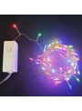 Pisca Pisca Cortina de Led Colorido com Conector 100 Leds 127V Decoração de Natal