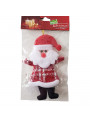 Enfeite para Pendurar Árvore de Natal Papai Noel Vermelho 17cm