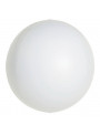 Balão Metalizado Esphera Globo 4D Branco 15 Polegadas 38cm