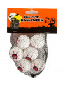 Enfeite Decorativo Halloween Olhos Silver Festas - 6 unidades