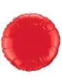 Balão Metalizado Redondo Vermelho 20 Polegadas 50cm