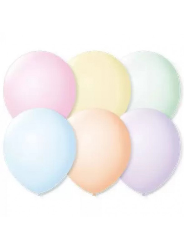 Balões de Látex Candy Colors Sortidos 5 Polegadas 13cm São Roque 25 Unidades