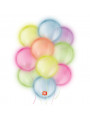 Balões de Látex Neon Sortido 5 Polegadas 13cm São Roque 25 Unidades