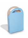 Lembrancinha Caixa Surpresa Azul Claro 10cm x 4,5cm x 11,5cm Ultrafest 8 Unidades