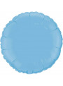 Balão Metalizado Redondo Azul Bebê Pastel 20 Polegadas 50cm Flexmetal