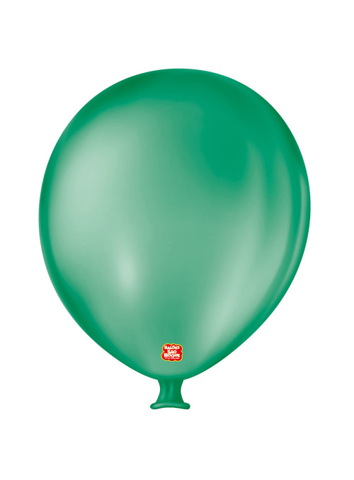 Balão de Látex Bexigão Gigante Verde Folha 25 Polegadas 64cm São Roque