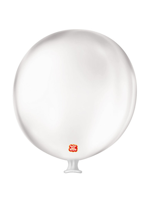 Balão de Látex Bexigão Super Gigante Transparente 35 Polegadas 89cm São Roque