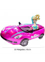 Balão Metalizado Festa Barbie Carro 31 Polegadas 81cm Importado