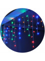 Pisca Pisca Led Cascata Colorido Natal com Conector 150 Leds 4,0m