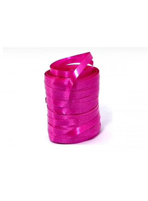 Fitilho de Plástico para Balões Rosa Pink 5mmx228,6m Ponto das Festas