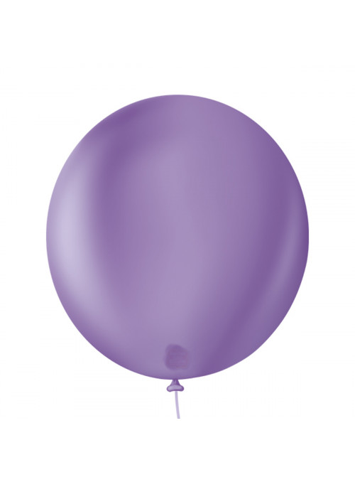 Balões de Látex Uniq Roxo Purple 9 Polegadas 23cm São Roque 25 Unidades