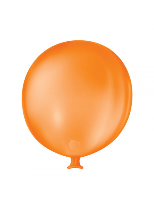 Balão De Látex Gigante Laranja Mandarim 36 Pol 91cm São Roque