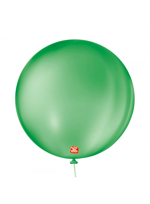 Balão De Látex Gigante Verde Bandeira 36 Pol 91cm São Roque