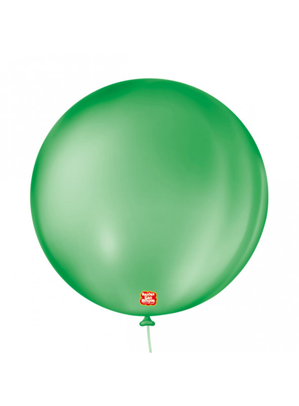 Balão De Látex Gigante Verde Bandeira 36 Pol 91cm São Roque