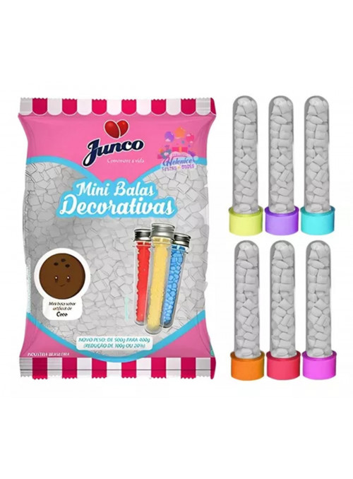 Mini Bala de Coco Decorativa Branca Lembrancinhas 400g