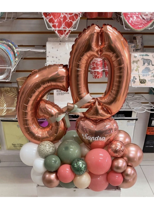 Mini Max Bouquet de Balões Personalizados Cor a Escolher