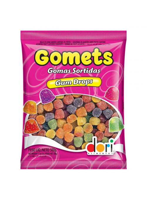 Bala Gomets Gomas Sortidas 500g Dori Alimentos