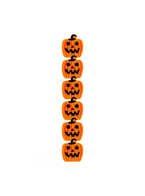 Enfeite Decorativo para Pendurar Halloween Abóbora 118cm