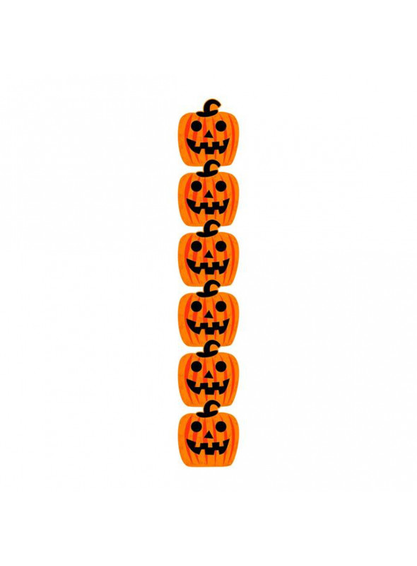 Enfeite Decorativo para Pendurar Halloween Abóbora 118cm