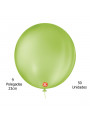 Balão de Látex Redondo Verde Lima 9 Polegadas 23cm 50 Unidades São Roque