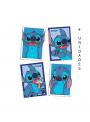 Quadro Decorativo Festa Stitch 31cm altura 4 Unidades