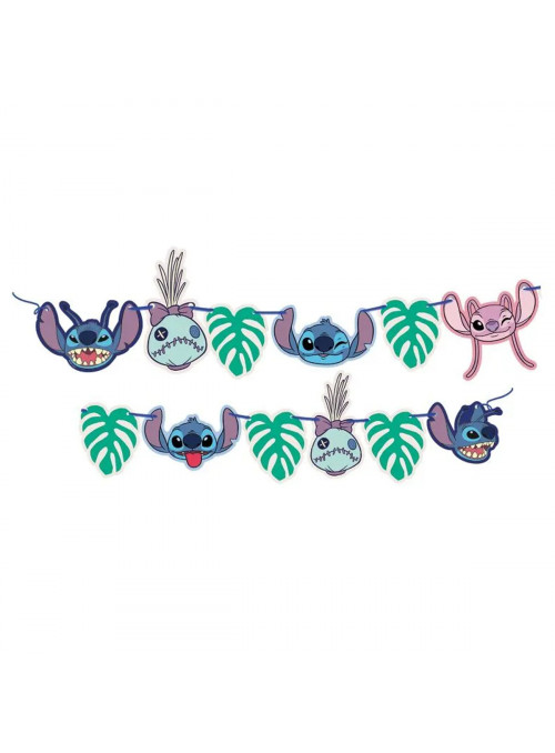 Faixa Decorativa Festa Stitch Disney 1,93 metros