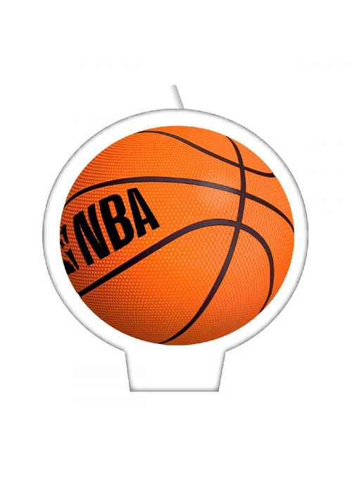 Vela de Aniversário Festa Basquete NBA 1 Unidade Decoração