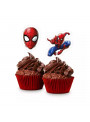 Toppers para Doces Festa Homem Aranha 8 Unidades Decoração Homem Aranha